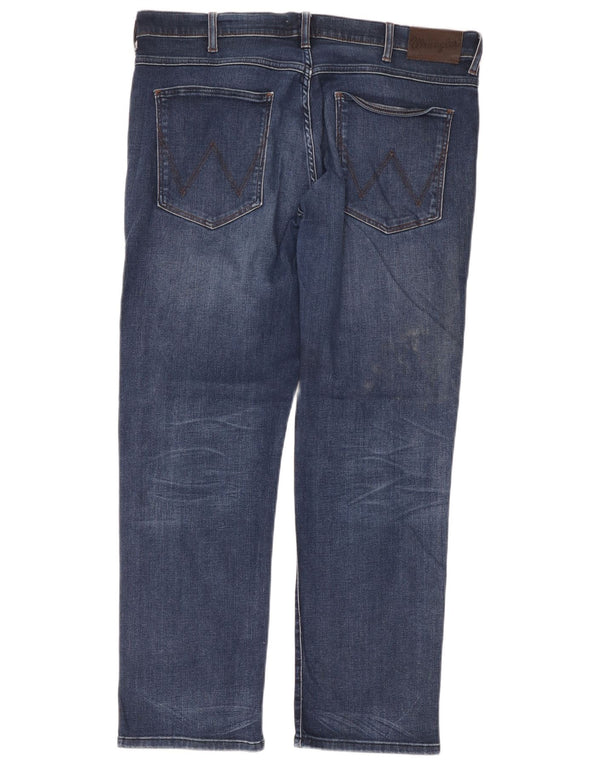 Blugi drepti pentru bărbați Wrangler Arizona W40 L30 bumbac albastru