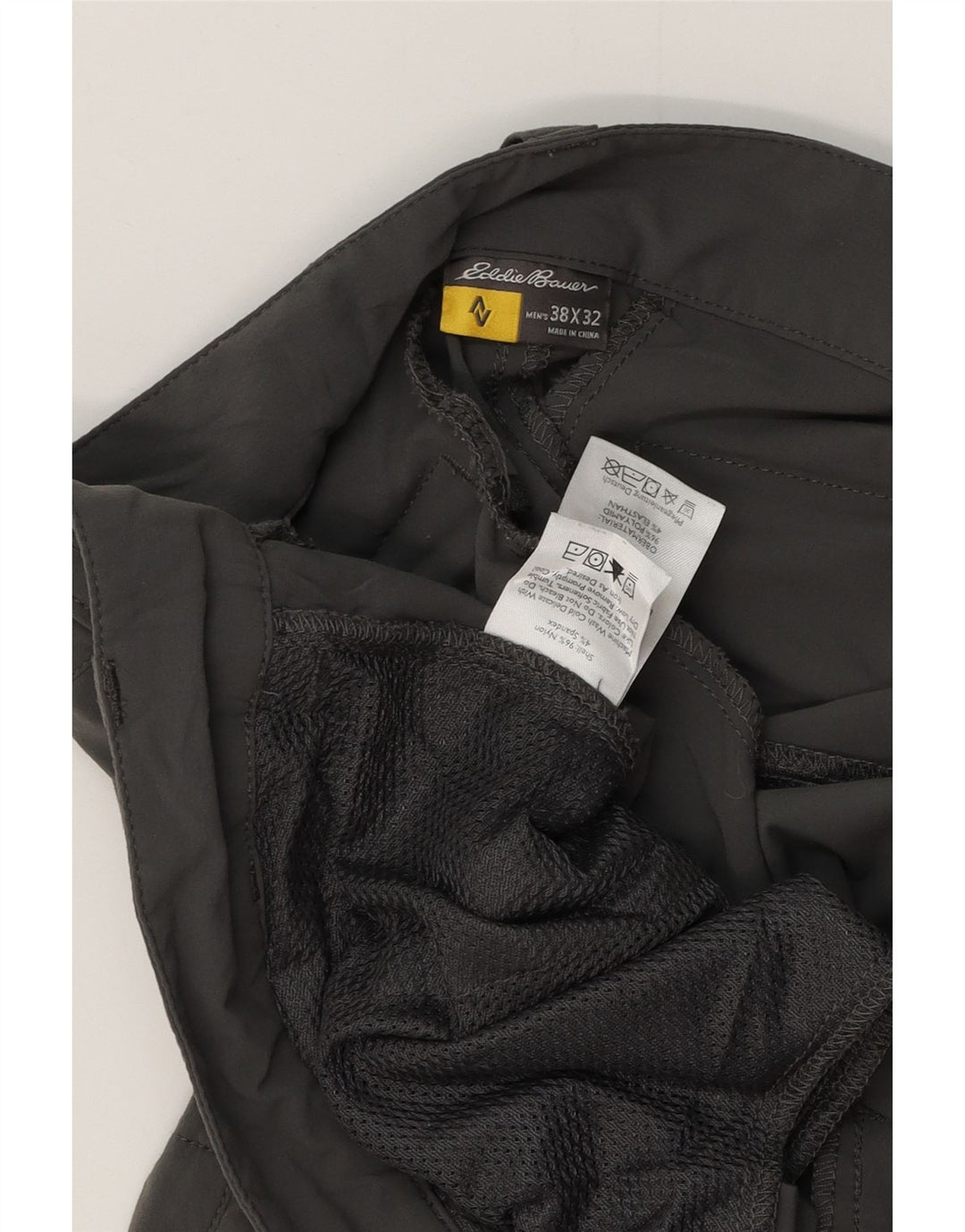 Pantaloni cargo subțiri pentru bărbați EDDIE BAUER L38 L32 nailon gri