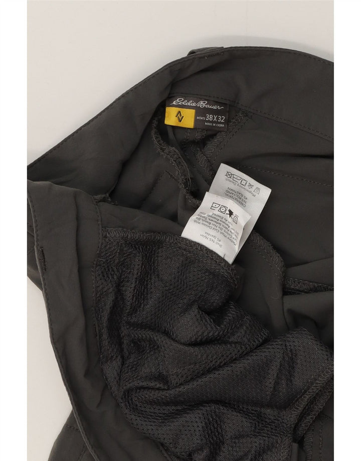 Pantaloni cargo subțiri pentru bărbați EDDIE BAUER L38 L32 nailon gri