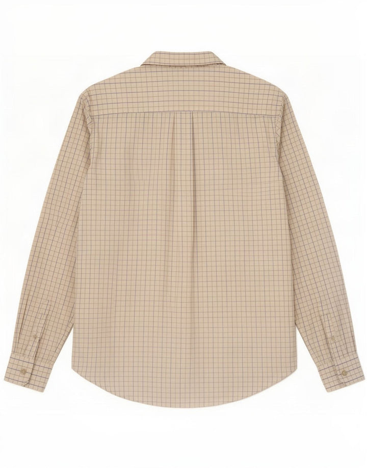 Cămașă personalizată pentru bărbați Tommy Hilfiger, cu carouri mici, albe