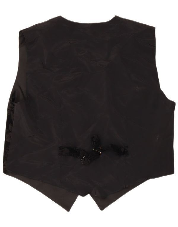 Vestă pentru femei CARINA UK 20 2XL Negru Floral