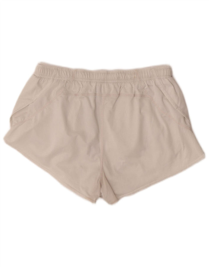 Pantaloni scurti sport Asics pentru femei UK 18 XL din poliester alb