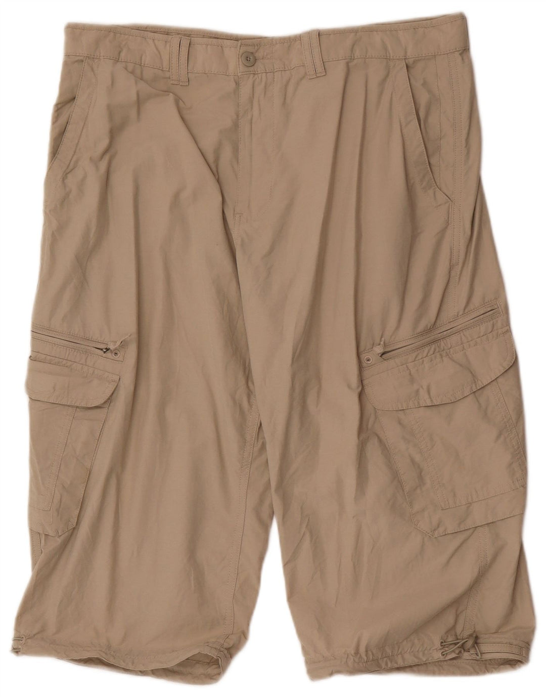 Pantaloni scurți cargo pentru bărbați Marks & Spencer W38 XL, bumbac bej