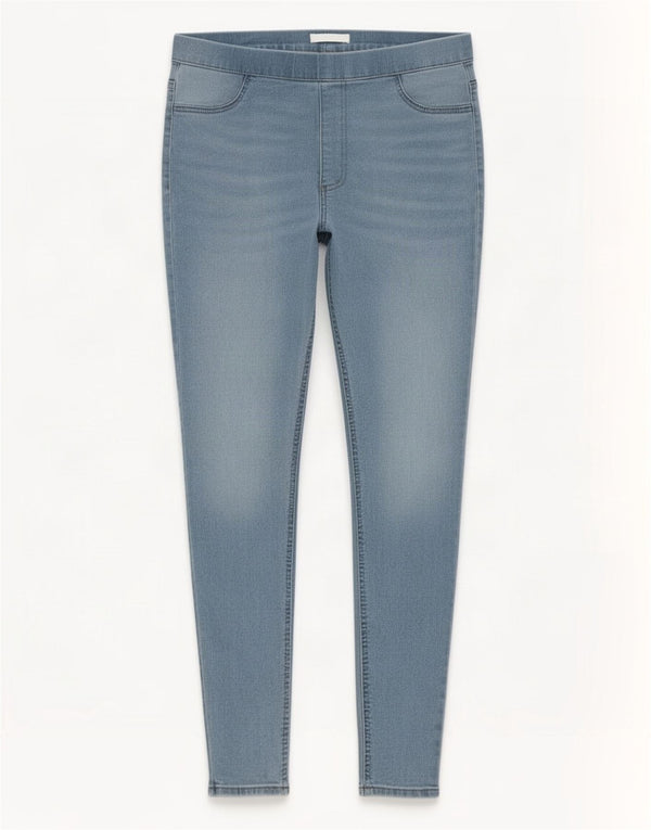 Blugi jegging pentru femei Marks & Spencer UK 16 mare W32 L29 Bumbac albastru