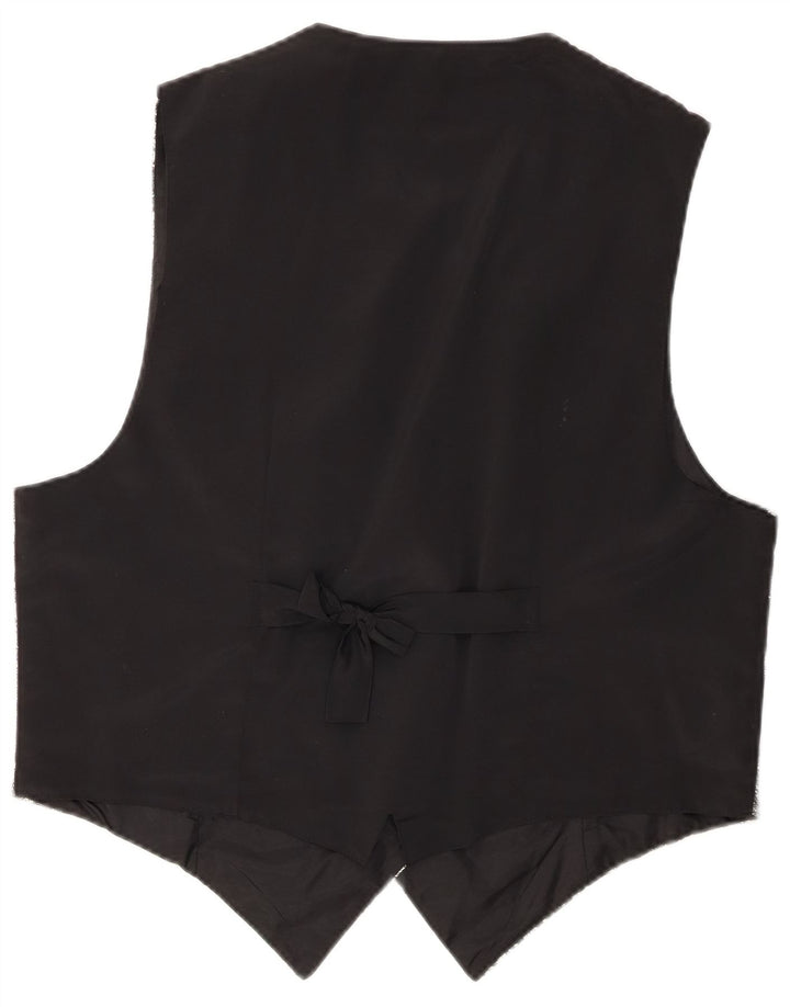 Vestă pentru femei VINTAGE UK 18 XL Poliester floral negru