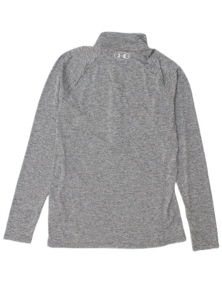 Top de trening Under Armour pentru femei Heat Gear Pullover UK 14 Large Gri