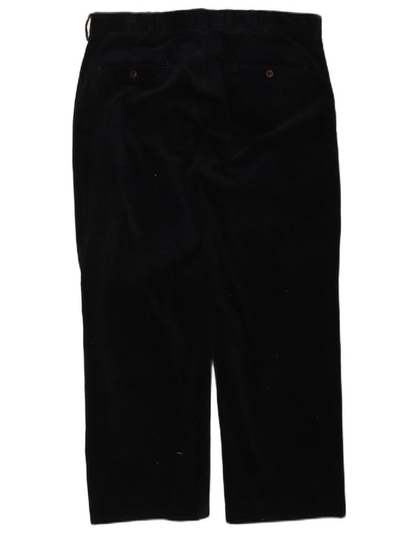 Pantaloni drepti din velur pentru bărbați Polo Ralph Lauren L36 L26 Bumbac bleumarin