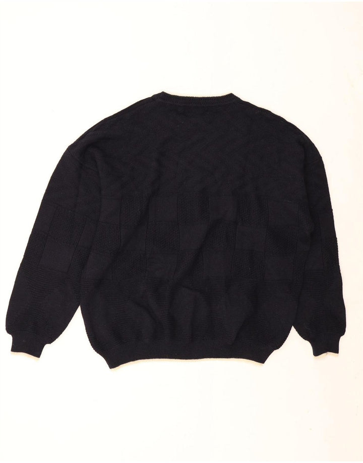 Pulover pentru bărbați Cacharel cu gât crew pulover XL bleumarin Lână nouă