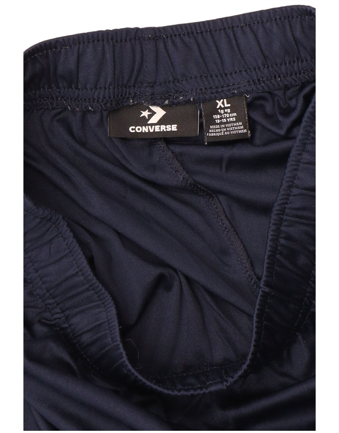 Pantaloni scurți sport grafic CONVERSE băieți 13-14 ani XL bleumarin poliester