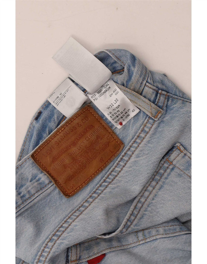 Blugi drepti pentru bărbați Levi's 501 W32 L30 Bumbac albastru