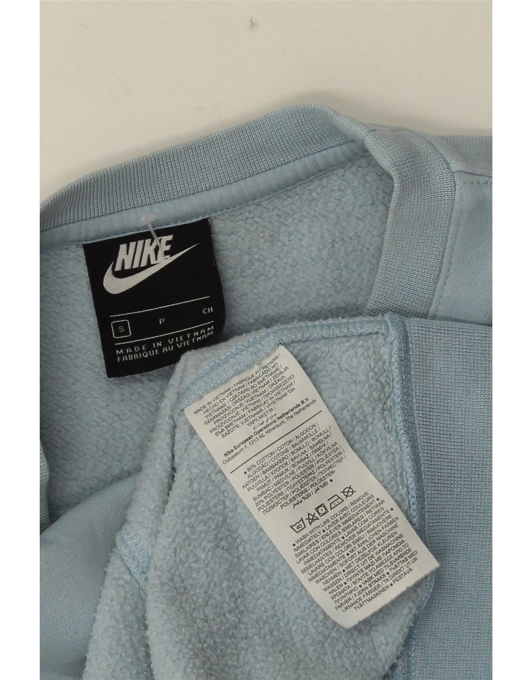 Hanorac pentru bărbați Nike Jumper mic, albastru, bumbac
