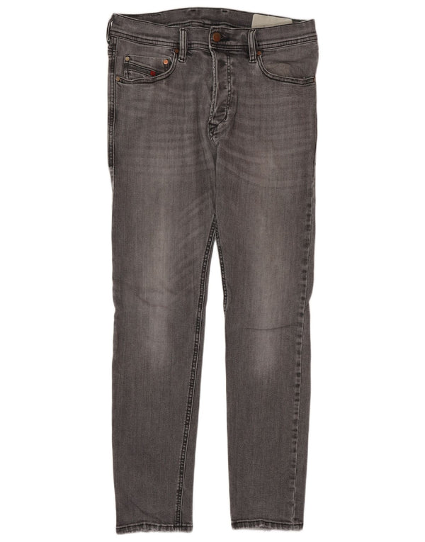 Blugi skinny pentru bărbați DIESEL W29 L30 bumbac gri