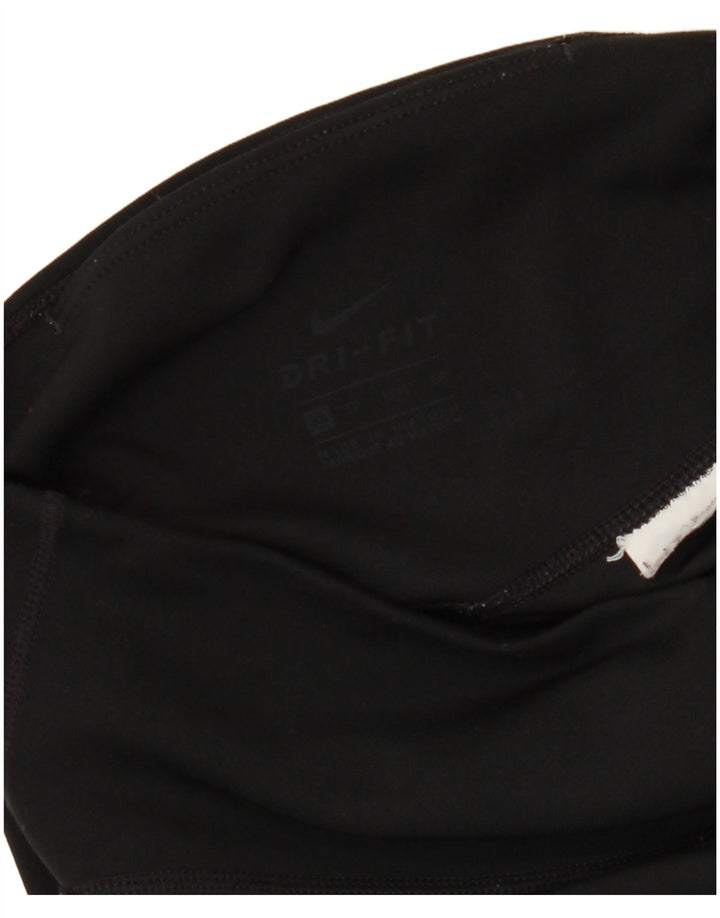 Leggings NIKE Dri Fit Graphic pentru femei UK 6 XS Negru