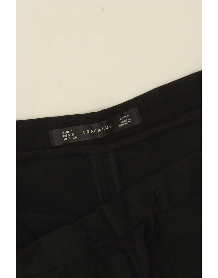 Pantaloni caldi pentru femei Zara Mici W26 Negri