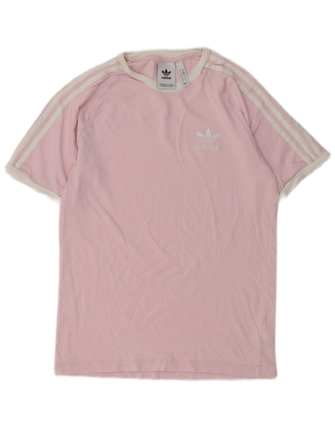 Tricou pentru bărbați Adidas Top mic roz bumbac