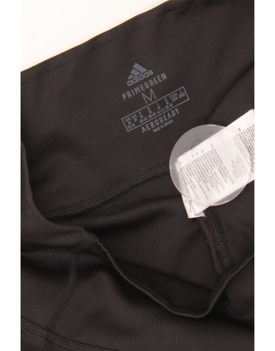 Leggings Aeroready pentru femei Adidas UK 12/14 Poliester mediu negru