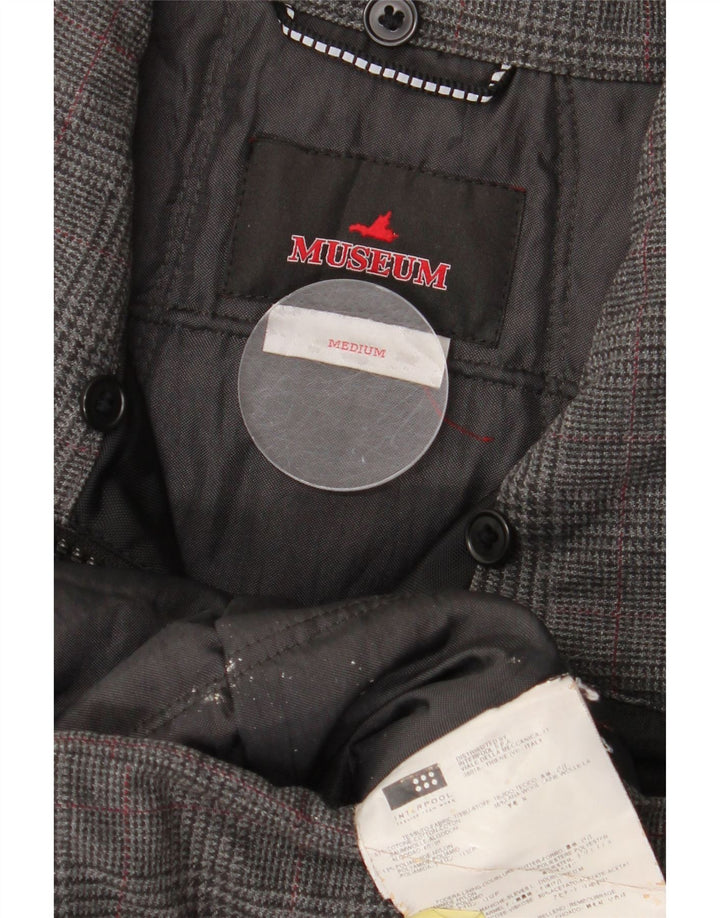 Bomber pentru femei Museum UK 14, bumbac cu picior de găină, gri mediu