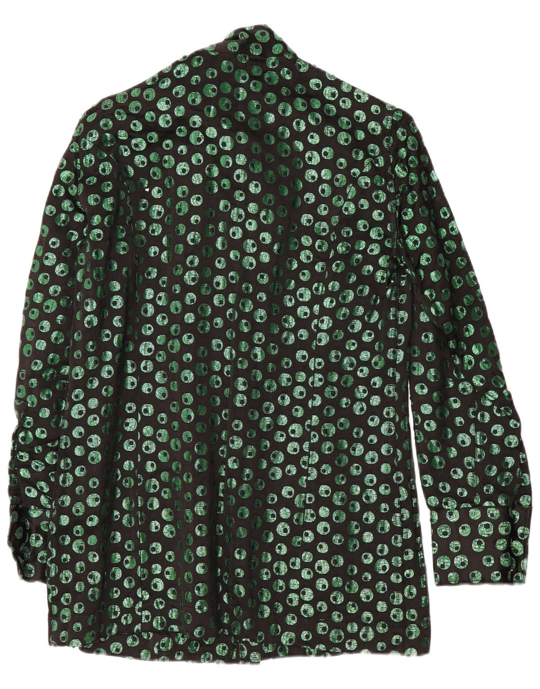 Cămașă Vintage bărbați Mic Negru Geometric