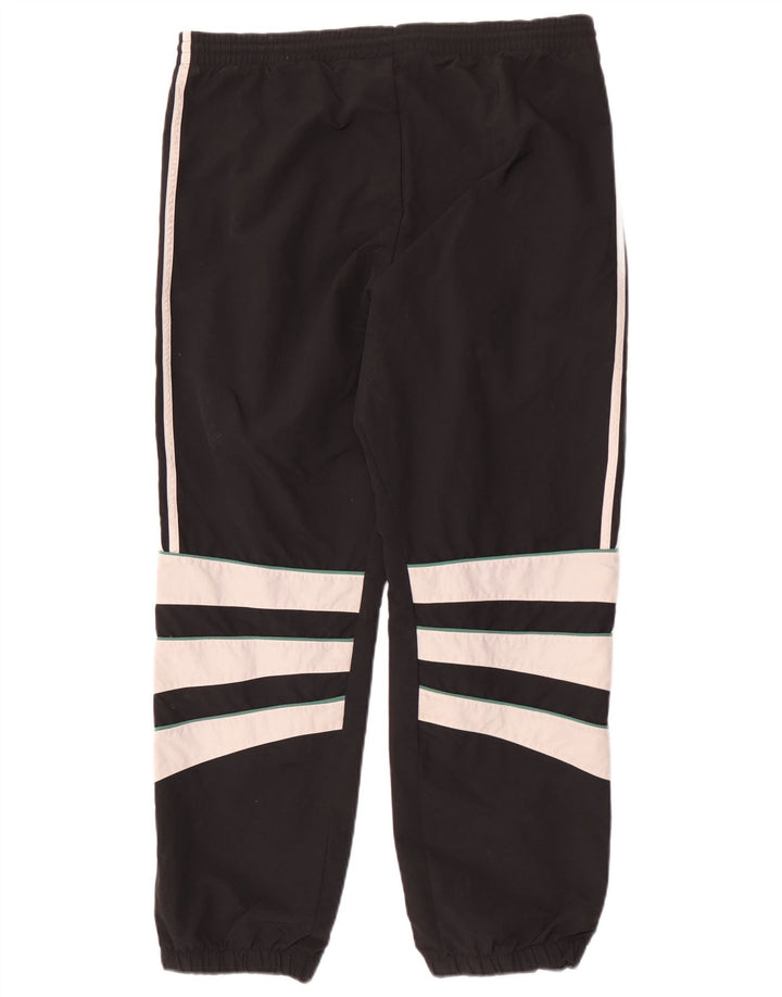 Pantaloni de trening pentru bărbați Adidas Pantaloni de jogging Mediu Negru Poliester color bloc