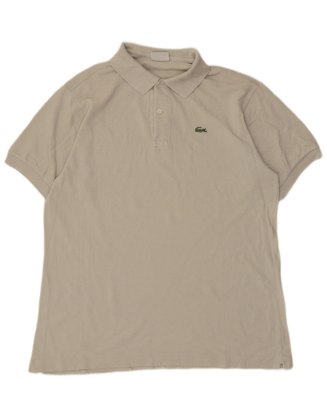 Tricou polo Lacoste pentru bărbați mărimea 5 mare bumbac gri