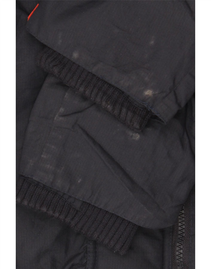 Jachetă de ploaie grafică The Windcheater pentru bărbați SUPERDRY UK 40, mare, bleumarin