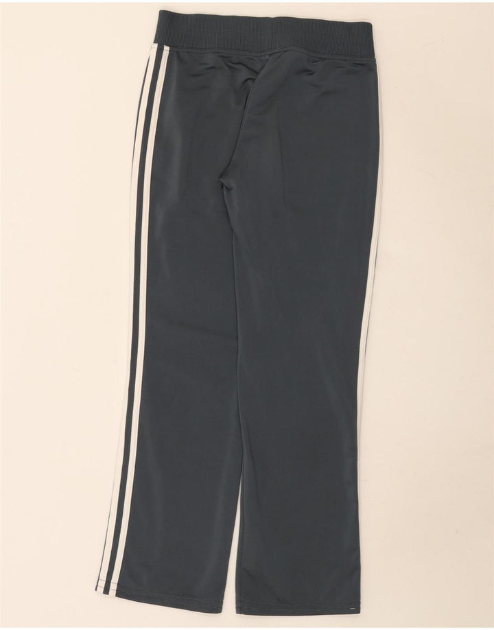 Pantaloni de trening Adidas pentru femei UK 10 Small Gri Poliester