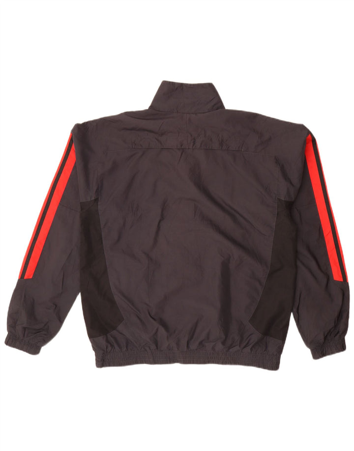 Jachetă de trening pentru bărbați ADIDAS UK 40/42 Medium Black Colorblock