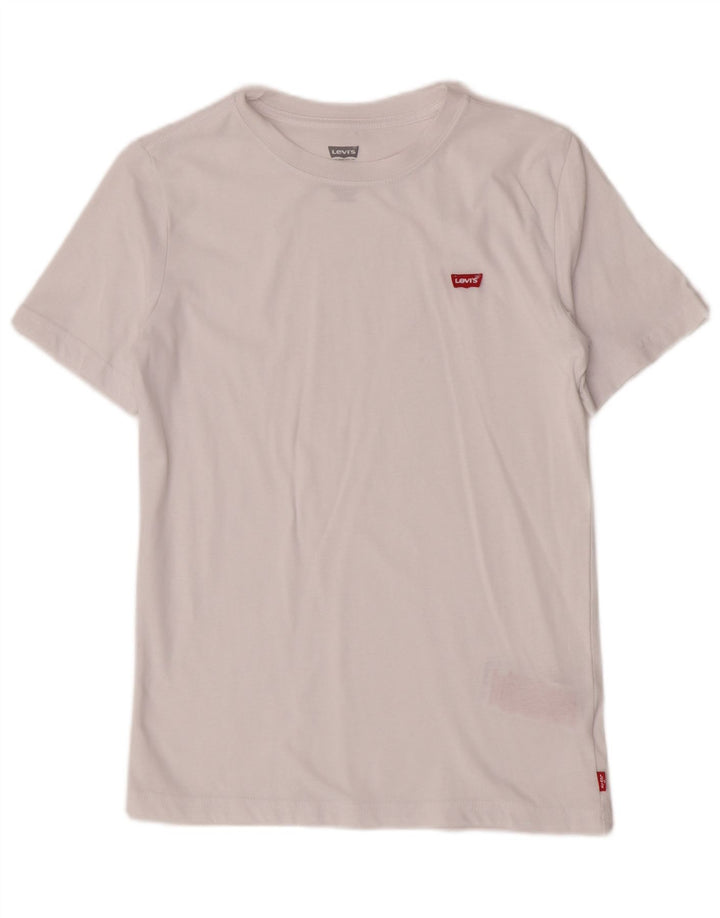 Tricou Levi's Băieți Top 13-14 Ani Bumbac Alb