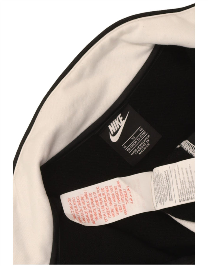 Jachetă de trening pentru băieți Nike 13-14 ani XL Poliester color bloc negru