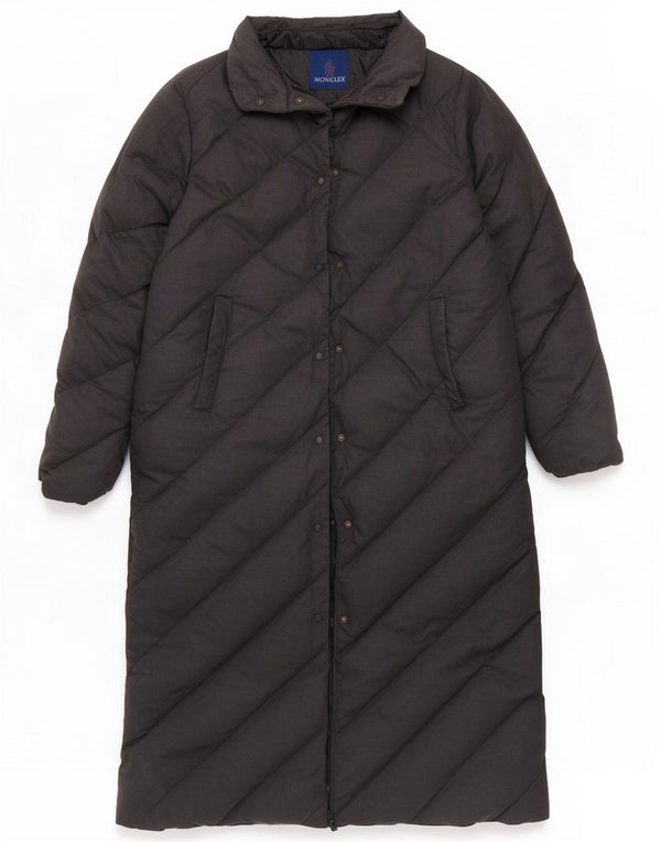 Pleton supradimensionat pentru femei Moncler, mărimea 3, bumbac gri mediu
