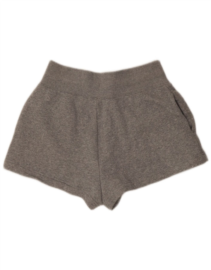 Pantaloni scurti sport NIKE pentru femei UK 10, bumbac gri mic