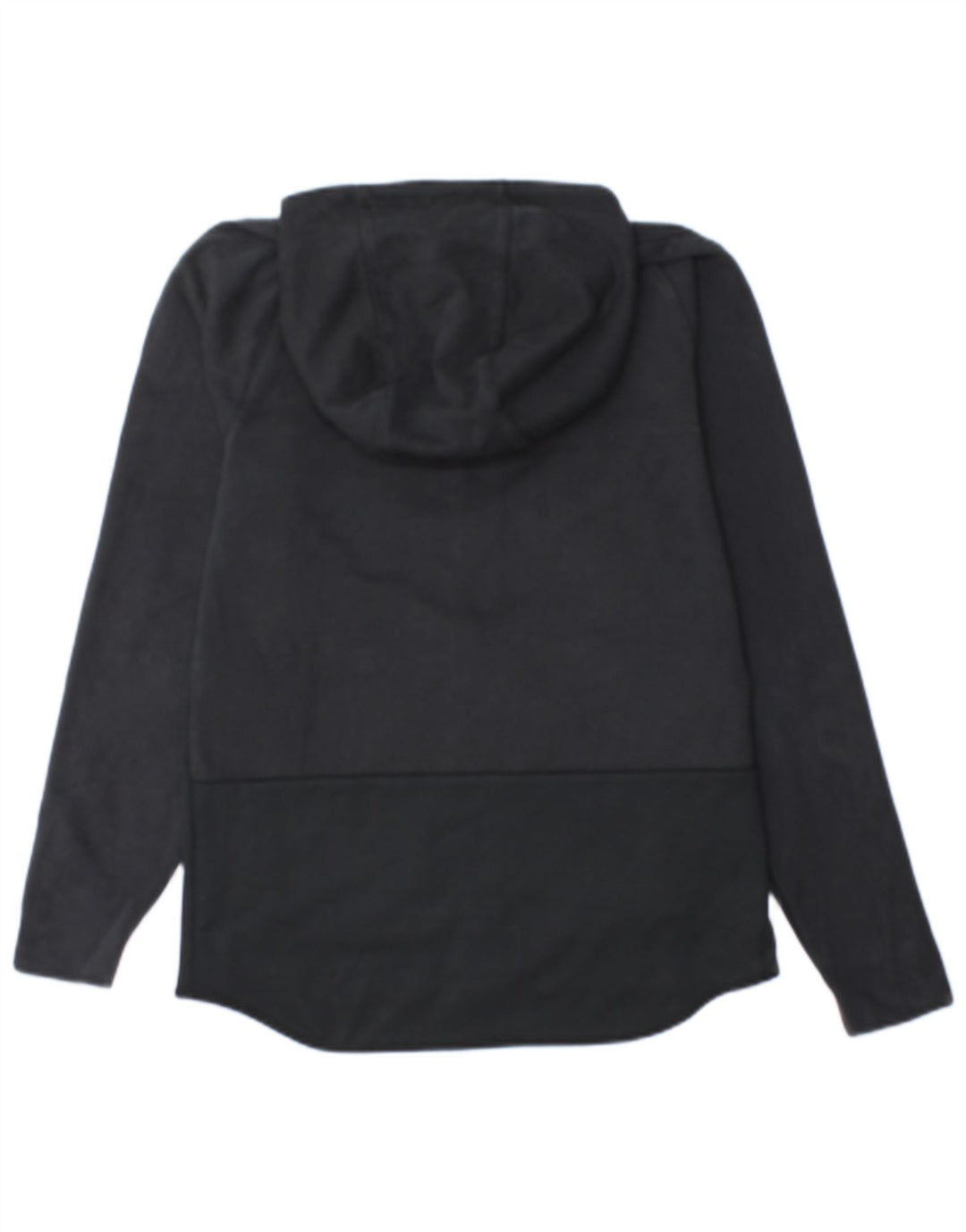 Pulover Nike pentru bărbați, cu fermoar, bumbac, negru