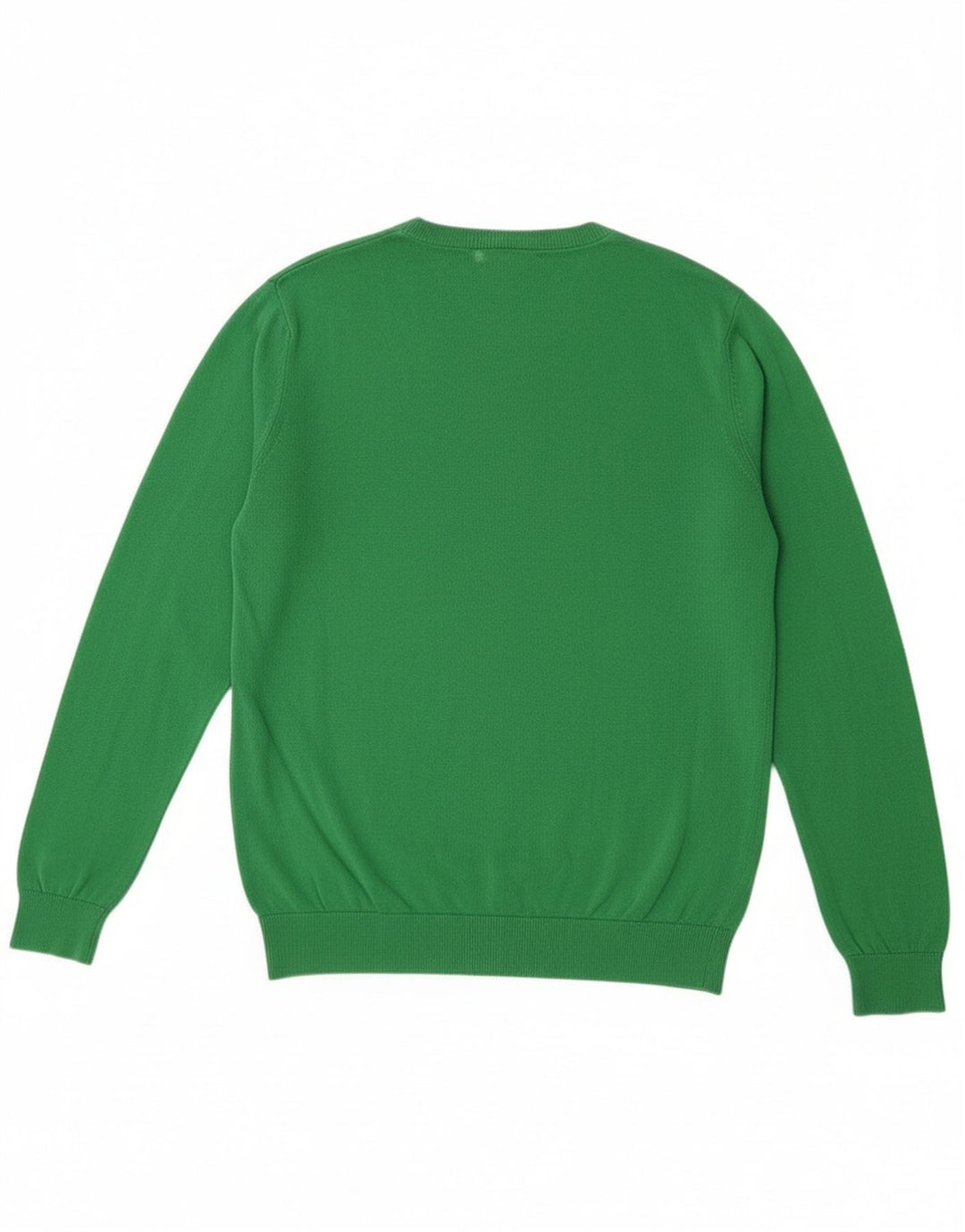 Pulover cu decolteu în V Lacoste pentru bărbați, mărimea 4, verde mediu