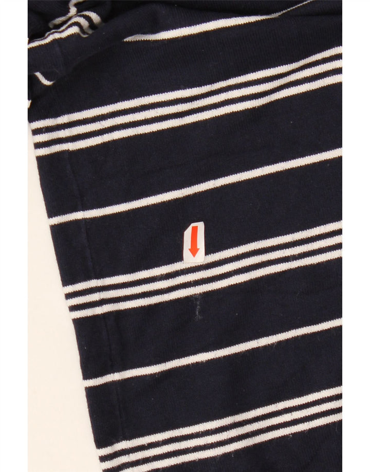 MARKS & SPENCER Pulover Crop Crew Deck pentru femei UK14 Medium Bleumarin