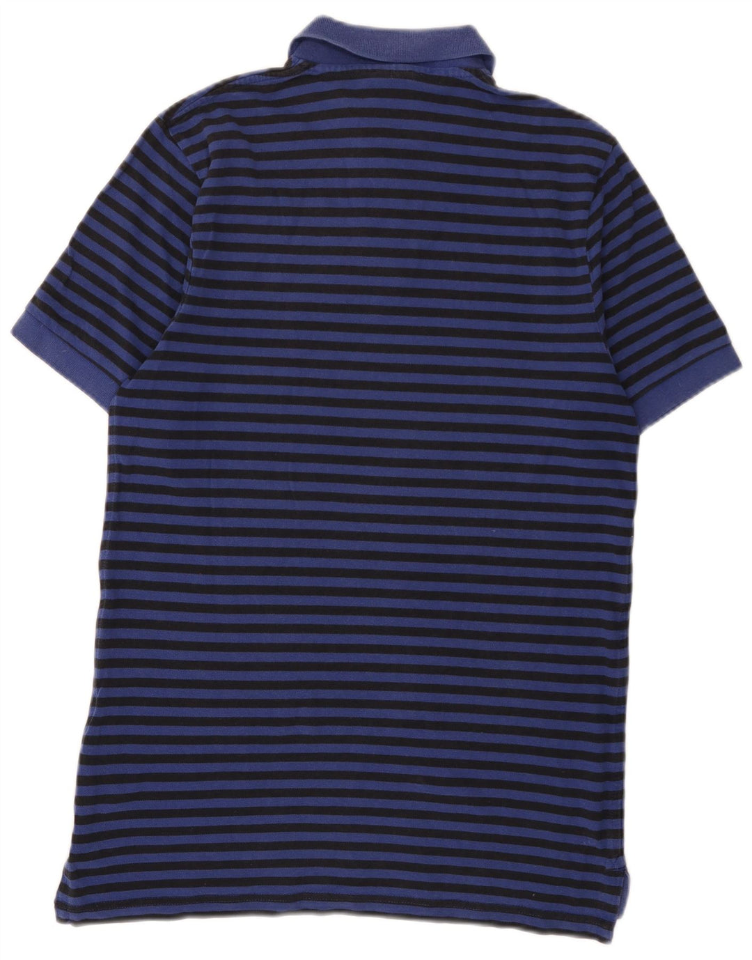 Tricou polo Nike pentru bărbați Inter Milan, bumbac cu dungi, albastru bleumarin mediu