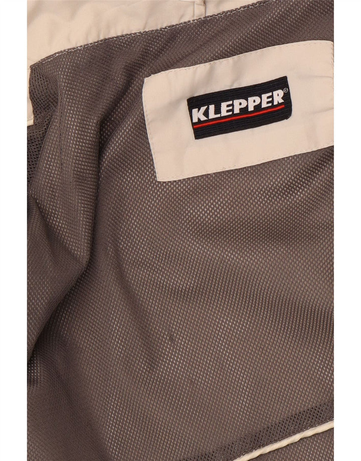 Jachetă de ploaie Klepper pentru bărbați UK 42 XL Alb