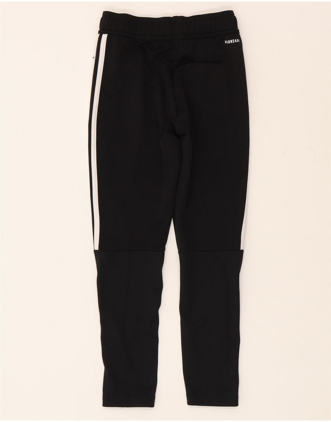 Pantaloni de trening Adidas baieti 7-8 ani poliester negru