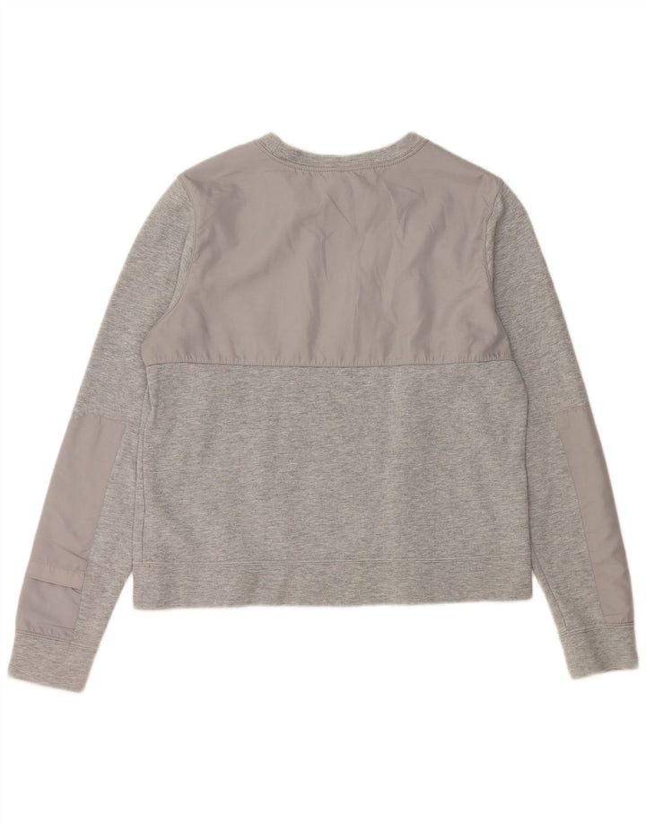 Pulover Nike pentru femei, UK 16, mare, gri bumbac