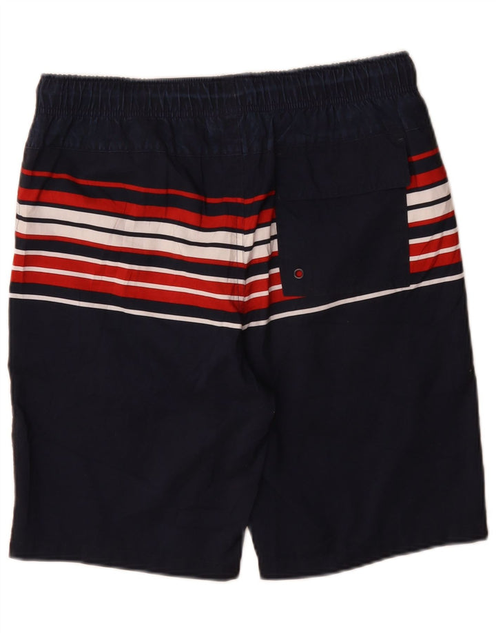 Pantaloni scurți de înot pentru bărbați Marks & Spencer, poliester cu dungi medii bleumarin