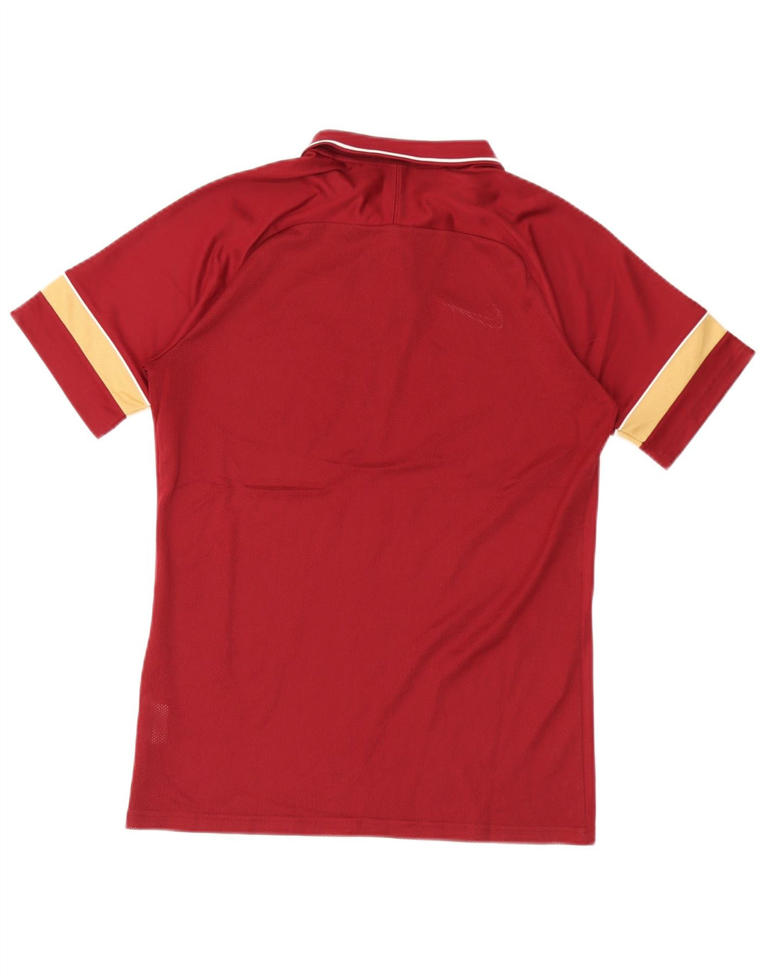 Tricou polo Nike pentru bărbați Dri Fit Poliester cu dungi medii Burgundy