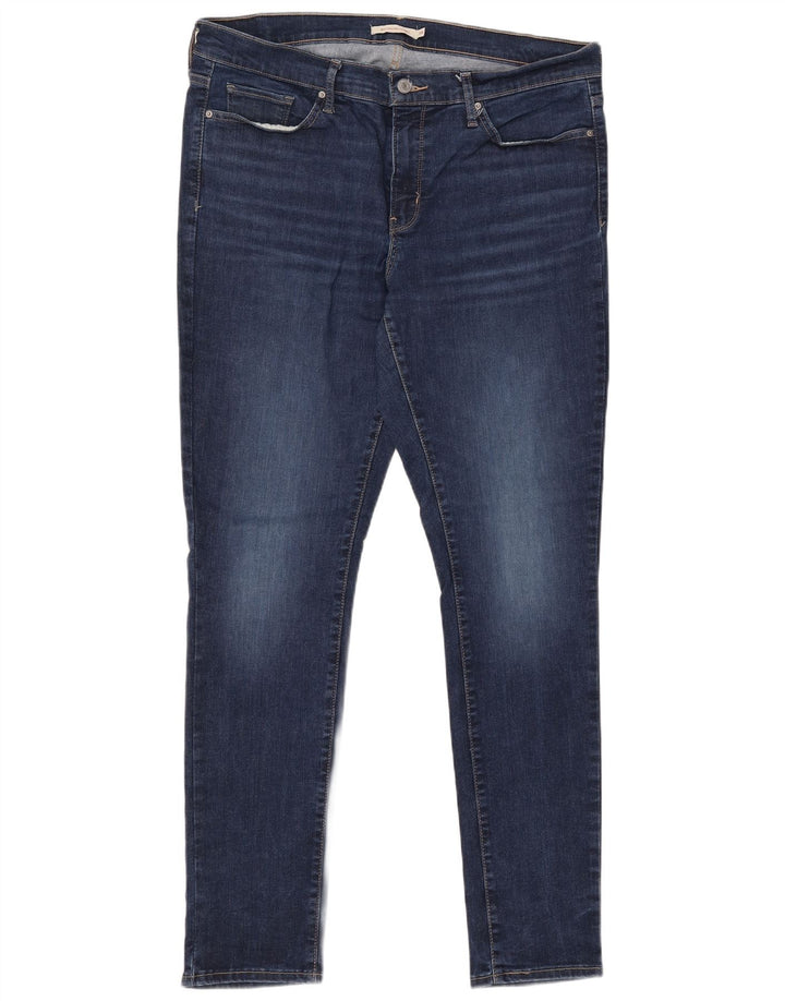 Jeans skinny model 311 pentru femei LEVI'S W34 L32 bumbac bleumarin
