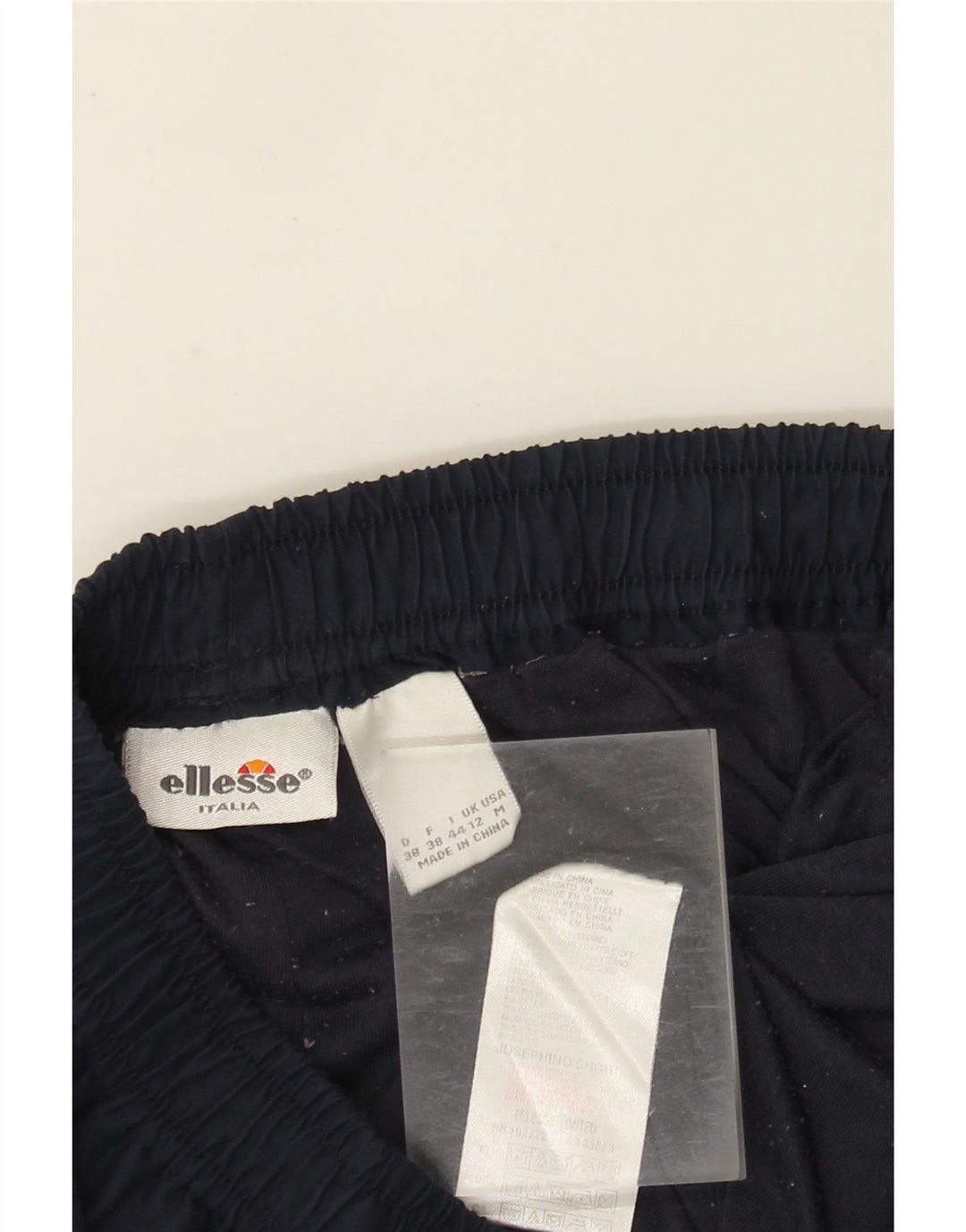 Pantaloni de trening Ellesse pentru femei UK 12 Poliester mediu bleumarin