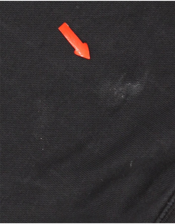 Pulover Nike Grafic pentru bărbați, bumbac mediu negru