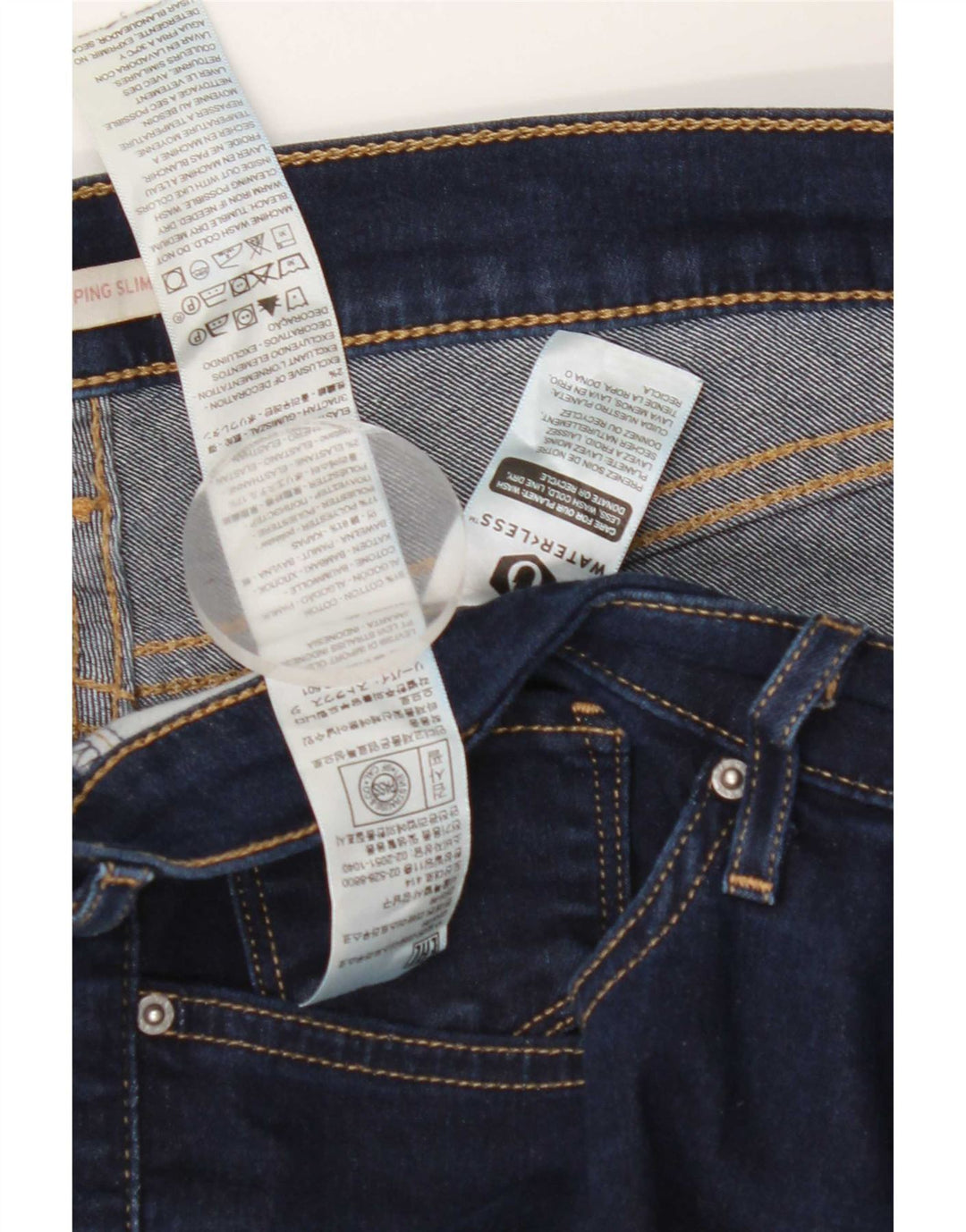 Blugi Levi's 312 Shaping Slim W32 L30 Bumbac albastru