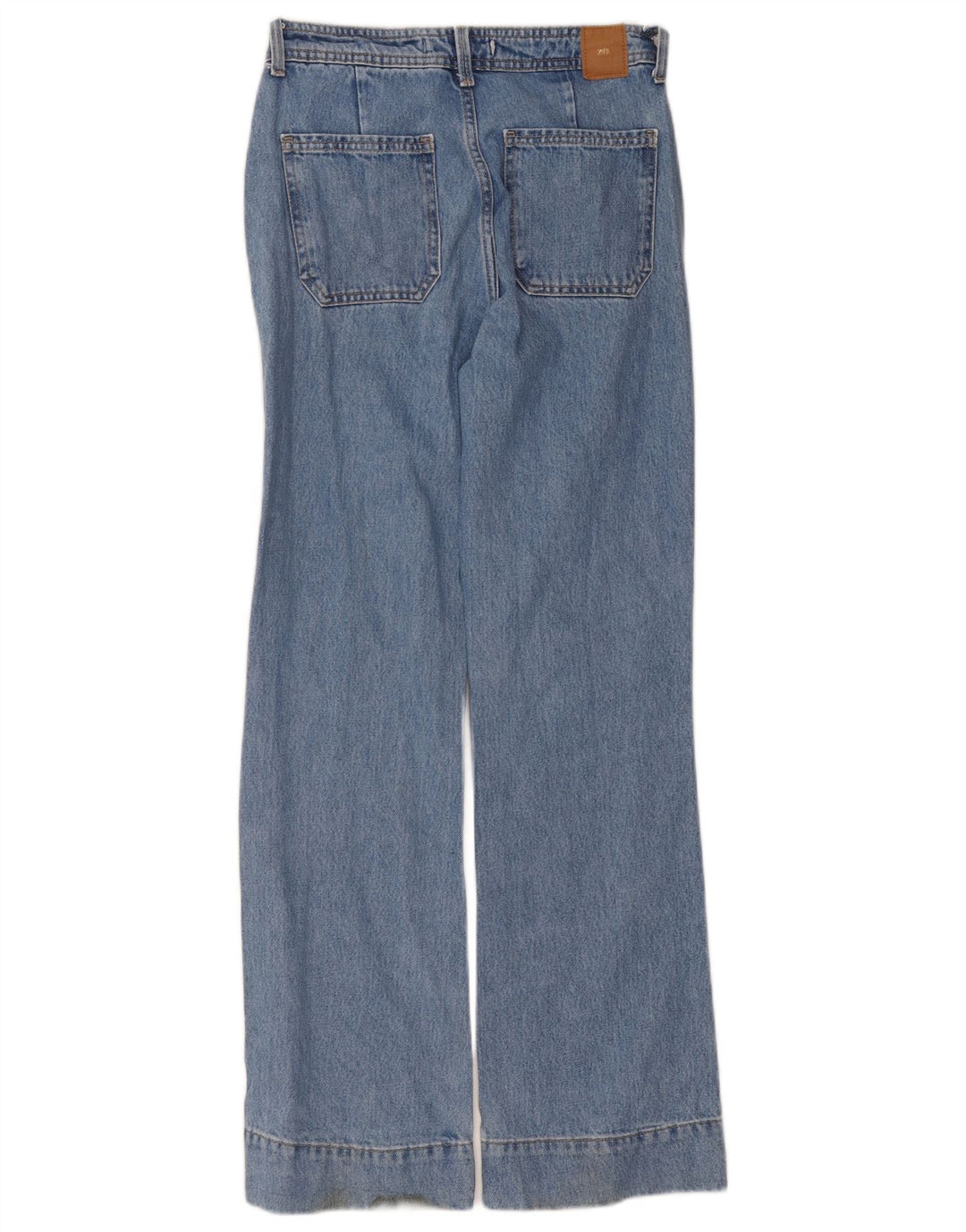Blugi Bootcut pentru femei Zara EU 34 2XS W24 L31 Albastru