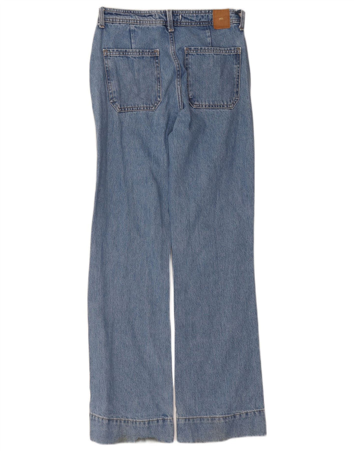 Blugi Bootcut pentru femei Zara EU 34 2XS W24 L31 Albastru