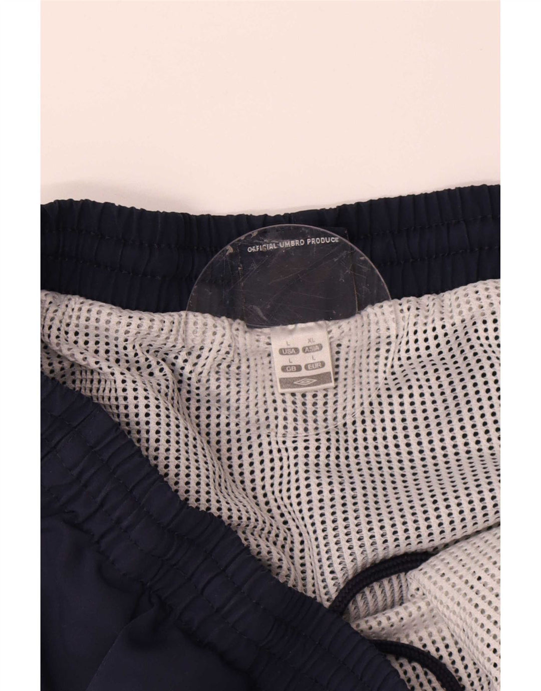 Pantaloni scurți de înot Umbro pentru bărbați, mari, albastru, poliester