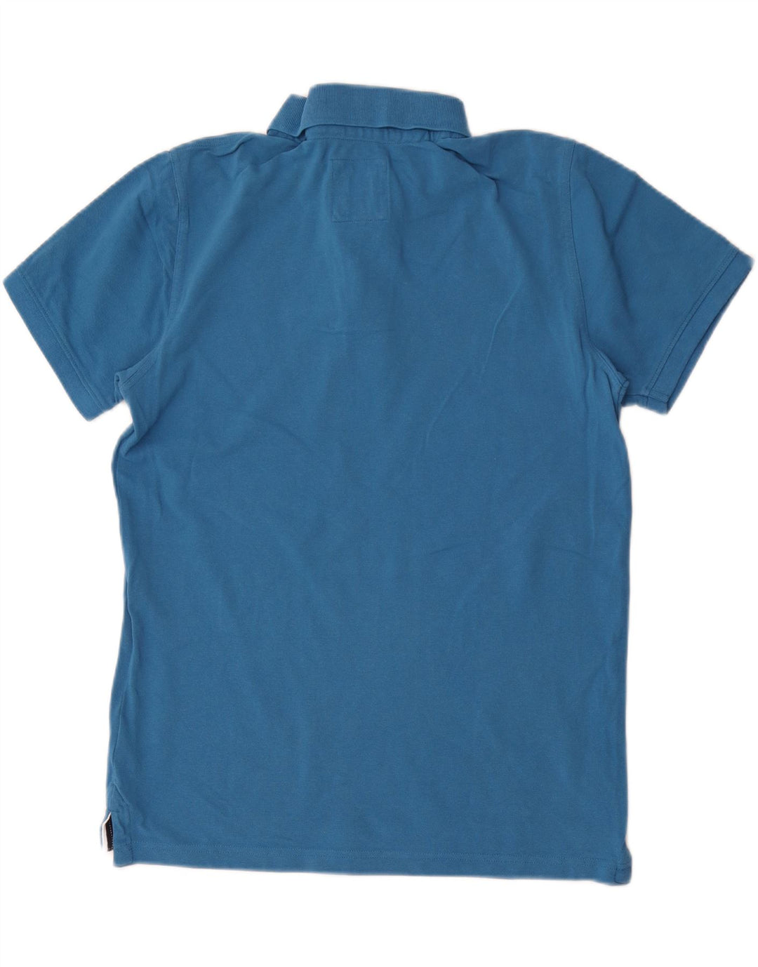 Crew Clothing Tricou polo pentru bărbați, bumbac albastru mediu