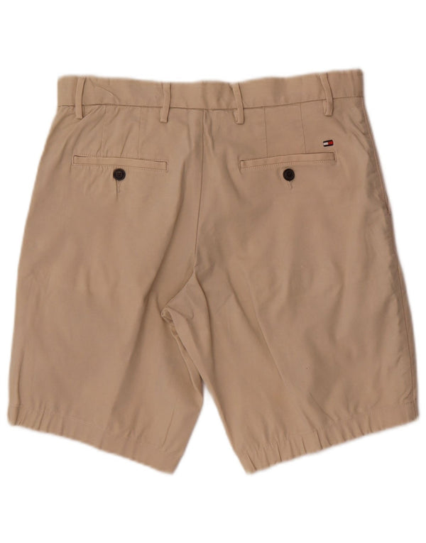 Pantaloni scurți chino Tommy Hilfiger pentru bărbați W30, bumbac mediu bej