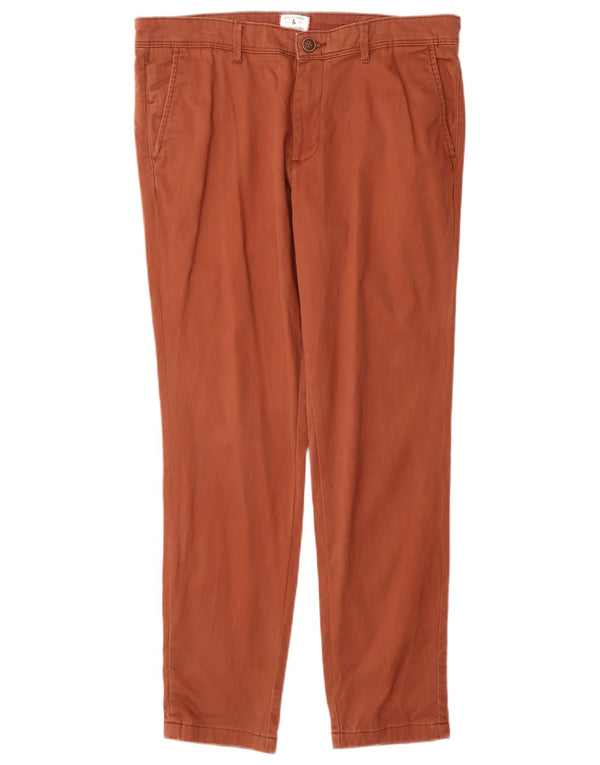 Pantaloni chino slim pentru bărbați Jack & Jones L34 L30 bumbac maro